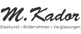 Glaskunst und Bilderrahmen Kador - Logo